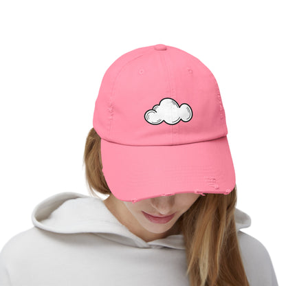 Head in the Clouds Distressed Cap