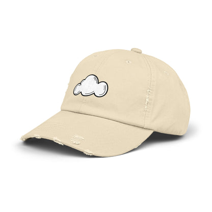 Head in the Clouds Distressed Cap