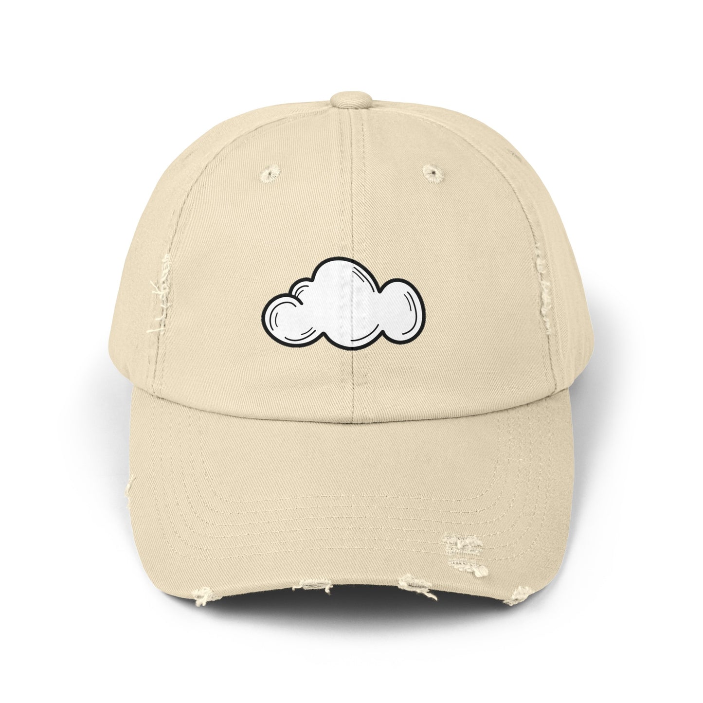 Head in the Clouds Distressed Cap