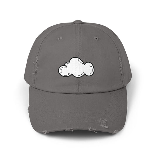 Head in the Clouds Distressed Cap