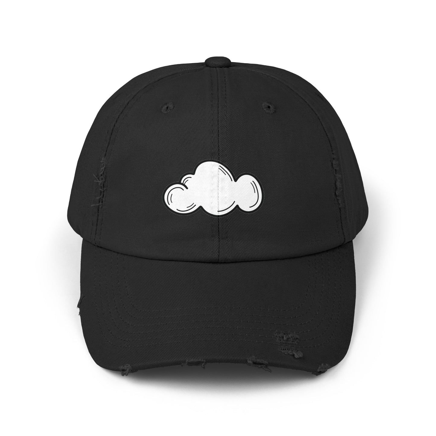 Head in the Clouds Distressed Cap