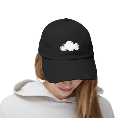 Head in the Clouds Distressed Cap